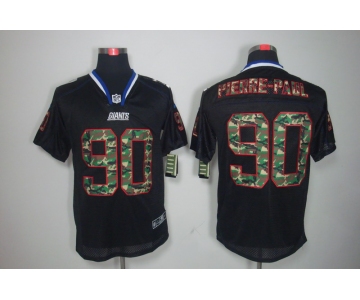 nike nfl jerseys new york giants #90 pierre.paul black[Elite camo fashion]