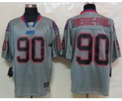 nike nfl jerseys new york giants #90 pierre.paul grey[Elite lights out]