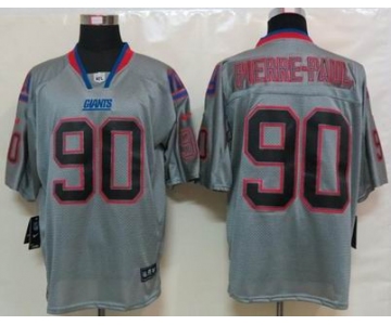 nike nfl jerseys new york giants #90 pierre.paul grey[Elite lights out]