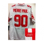 nike nfl jerseys new york giants #90 pierre.paul white[Elite signature]