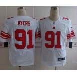 nike nfl jerseys new york giants #91 ayers red[Elite][ayers]