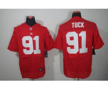 nike nfl jerseys new york giants #91 tuck red[Elite]