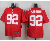 nike nfl jerseys new york giants #92 strahan red[Elite]