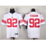 nike nfl jerseys new york giants #92 strahan white[Elite]