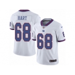 Men Nike New York Giants #68 Bobby Hart Limited White Rush Vapor Untouchable NFL Jersey