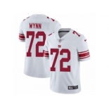 Men Nike New York Giants #72 Kerry Wynn White Vapor Untouchable Limited Player NFL Jersey