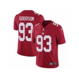 Men Nike New York Giants #93 B.J. Goodson Red Alternate Vapor Untouchable Limited Player NFL Jersey