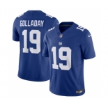 Men's New York Giants #19 Kenny Golladay Blue 2023 F.U.S.E. Vapor Untouchable Limited Stitched Jersey