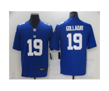 Men's New York Giants #19 Kenny Golladay Blue Nike Limited Jersey