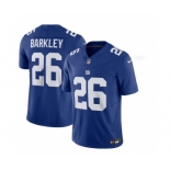 Men's New York Giants #26 Saquon Barkley Blue 2023 F.U.S.E. Vapor Untouchable Limited Stitched Jersey