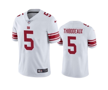 Men's New York Giants #5 Kayvon Thibodeaux 2022 White Vapor Untouchable Limited Stitched Jersey