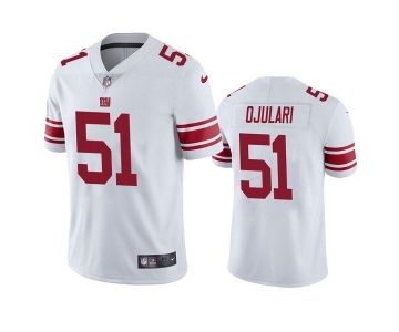 Men's New York Giants #51 Azeez Ojulari White Vapor Untouchable Limited Stitched Jersey