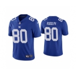 Men's New York Giants #80 Kyle Rudolph Blue Vapor Untouchable Limited Stitched Football Jersey