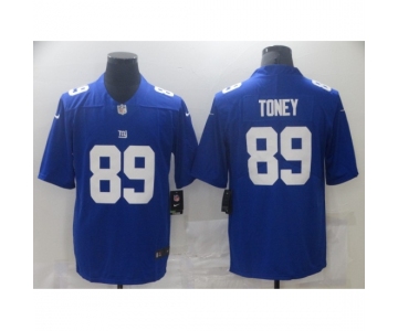 Men's New York Giants #89 Kadarius Toney Blue Nike Limited Jersey