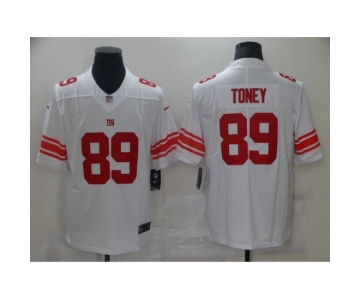 Men's New York Giants #89 Kadarius Toney White Nike Limited Jersey