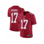 Men's Nike New York Giants #17 Dwayne Harris Vapor Untouchable Limited Red Alternate NFL Jersey