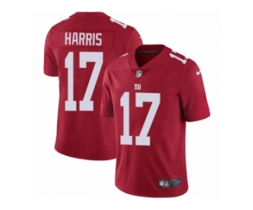 Men's Nike New York Giants #17 Dwayne Harris Vapor Untouchable Limited Red Alternate NFL Jersey