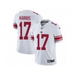 Men's Nike New York Giants #17 Dwayne Harris Vapor Untouchable Limited White NFL Jersey