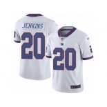 Men's Nike New York Giants #20 Janoris Jenkins Limited White Rush NFL Jersey