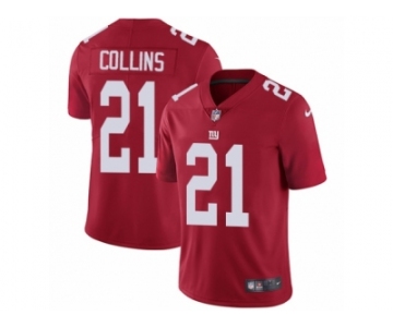 Men's Nike New York Giants #21 Landon Collins Vapor Untouchable Limited Red Alternate NFL Jersey