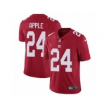 Men's Nike New York Giants #24 Eli Apple Vapor Untouchable Limited Red Alternate NFL Jersey