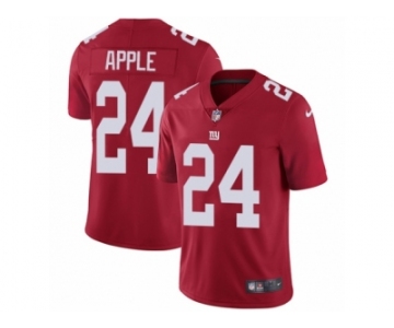 Men's Nike New York Giants #24 Eli Apple Vapor Untouchable Limited Red Alternate NFL Jersey