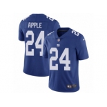 Men's Nike New York Giants #24 Eli Apple Vapor Untouchable Limited Royal Blue Team Color NFL Jersey