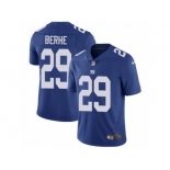 Men's Nike New York Giants #29 Nat Berhe Vapor Untouchable Limited Royal Blue Team Color NFL Jersey