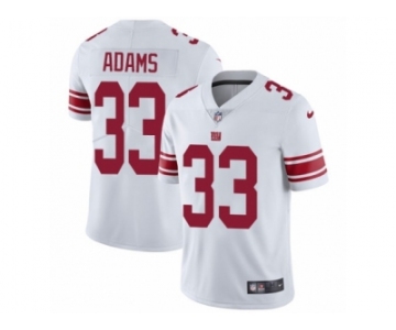 Men's Nike New York Giants #33 Andrew Adams Vapor Untouchable Limited White NFL Jersey