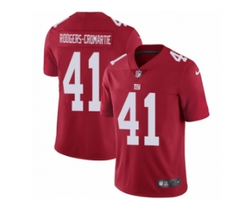 Men's Nike New York Giants #41 Dominique Rodgers-Cromartie Vapor Untouchable Limited Red Alternate NFL Jersey