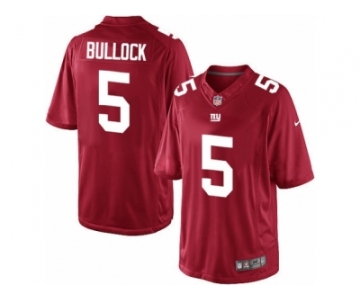 Men's Nike New York Giants #5 Randy Bullock Limited Red Alternate NFL Jersey