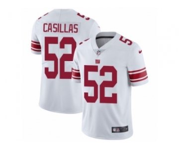 Men's Nike New York Giants #52 Jonathan Casillas Vapor Untouchable Limited White NFL Jersey