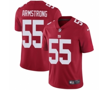 Men's Nike New York Giants #55 Ray-Ray Armstrong Red Alternate Vapor Untouchable Limited Player NFL Jersey