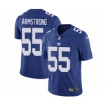 Men's Nike New York Giants #55 Ray-Ray Armstrong Royal Blue Team Color Vapor Untouchable Limited Player NFL Jersey