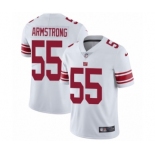 Men's Nike New York Giants #55 Ray-Ray Armstrong White Vapor Untouchable Limited Player NFL Jersey