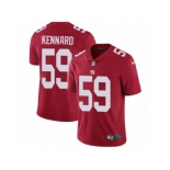 Men's Nike New York Giants #59 Devon Kennard Vapor Untouchable Limited Red Alternate NFL Jersey