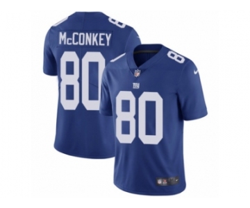 Men's Nike New York Giants #80 Phil McConkey Vapor Untouchable Limited Royal Blue Team Color NFL Jersey