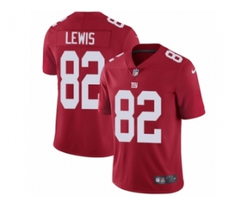 Men's Nike New York Giants #82 Roger Lewis Vapor Untouchable Limited Red Alternate NFL Jersey