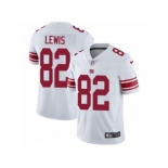 Men's Nike New York Giants #82 Roger Lewis Vapor Untouchable Limited White NFL Jersey