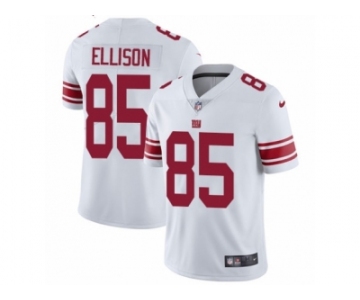 Men's Nike New York Giants #85 Rhett Ellison Vapor Untouchable Limited White NFL Jersey