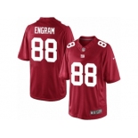 Men's Nike New York Giants #88 Evan Engram Limited Red Alternate NFL Jersey