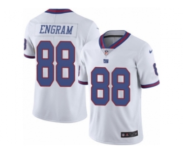 Men's Nike New York Giants #88 Evan Engram Limited White Rush NFL Jersey