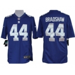 Nike New York Giants #44 Ahmad Bradshaw Blue Limited Jersey