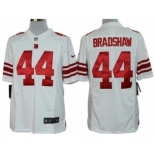 Nike New York Giants #44 Ahmad Bradshaw White Limited Jersey