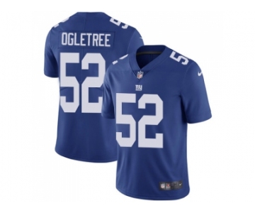 Nike New York Giants #52 Alec Ogletree Royal Blue Team Color Men Stitched NFL Vapor Untouchable Limited Jersey