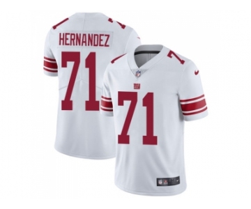 Nike New York Giants #71 Will Hernandez White Men Stitched NFL Vapor Untouchable Limited Jersey