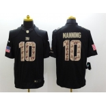 nike nfl jerseys new york giants #10 eli manning black[salute to service limited]