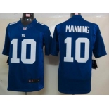 nike nfl jerseys new york giants #10 manning blue[nike limited]