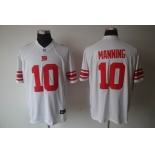 nike nfl jerseys new york giants #10 manning white[nike limited]