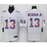 nike nfl jerseys new york giants #13 bedkhamjr white[Strobe Limited]